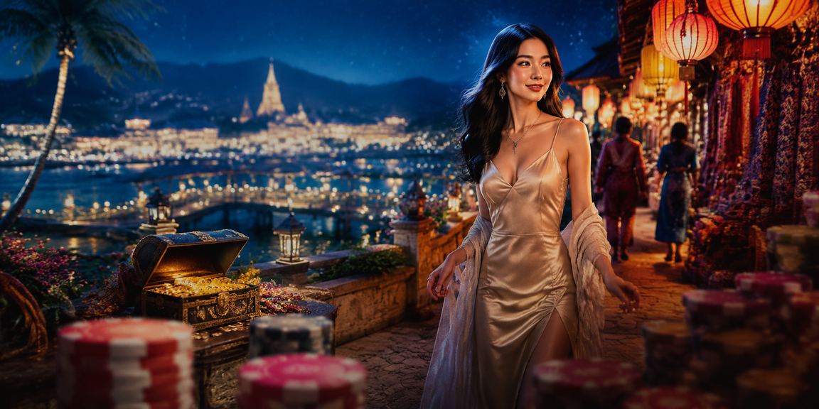 Chợ đêm Sapa minh họa thói quen xem khuyến mãi trên điện thoại buổi tối